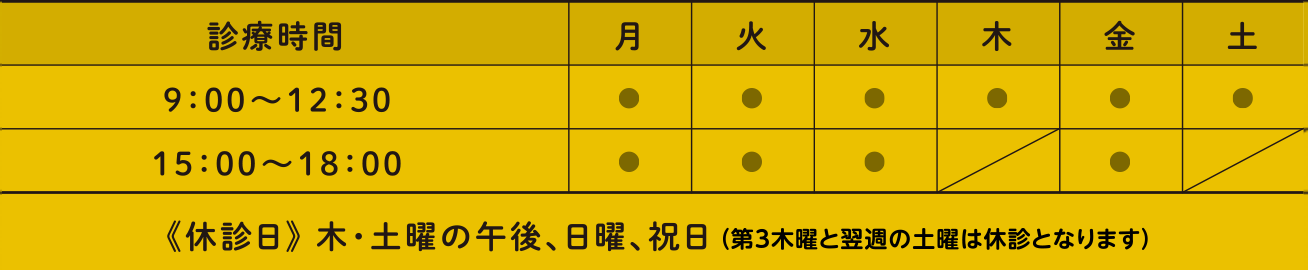 診療時間 地図 もとやま内科クリニック